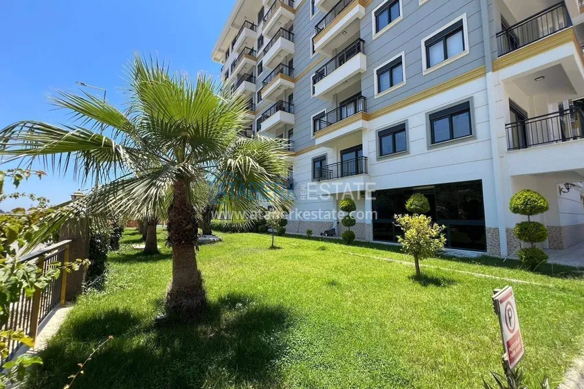 2+1 apartment in Alanya, Avsallar district - private garden, built-in furniture 8